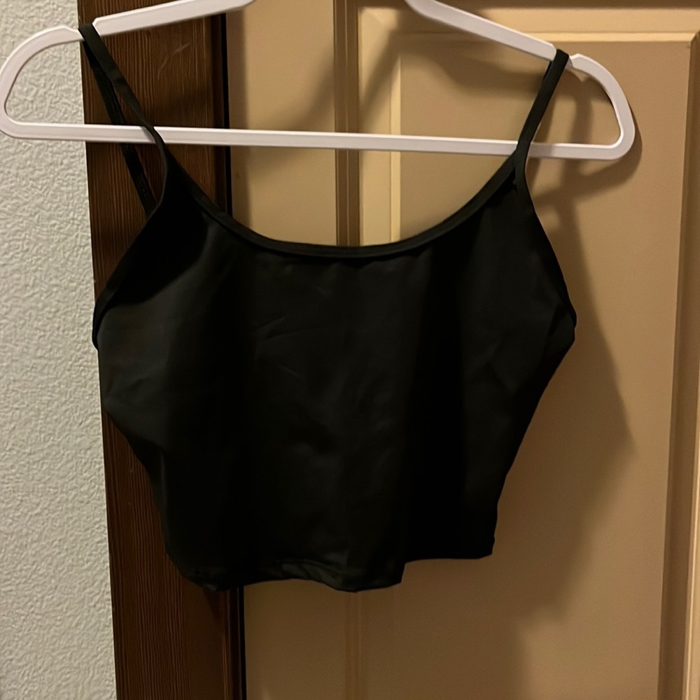 Workout tank top. Cropped